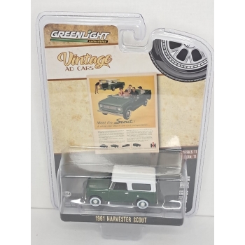 Greenlight 1:64 Harvester Scout 1961 green